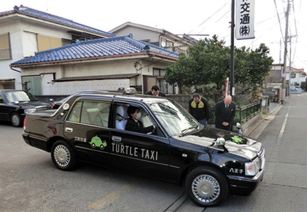 turtle taxi tokyo