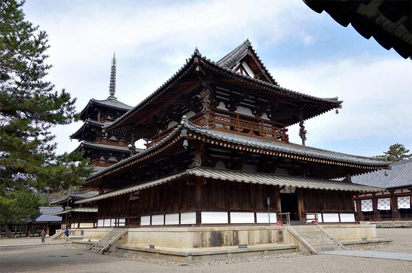 france japon visiter temple Horyuji Horyu ji nara