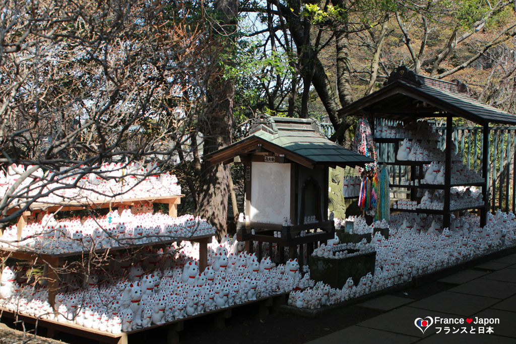 voyage japon tokyo visiter le temple gotokuji ou le temple a maneki neko