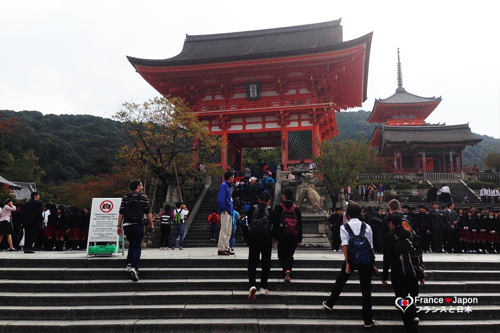 voyage japon kyoto temple kiyomizu dera