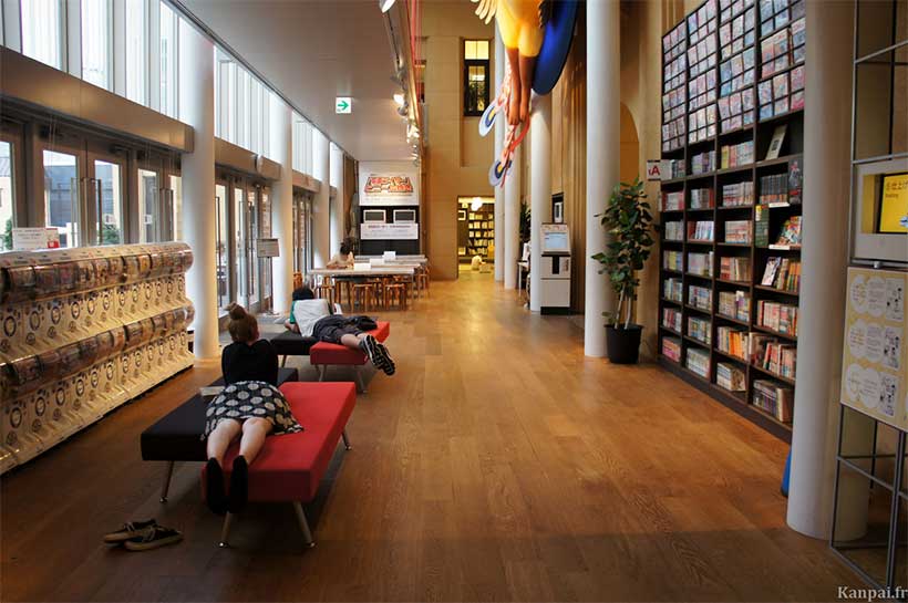  france Japon : visiter le musée International du Manga à Kyoto