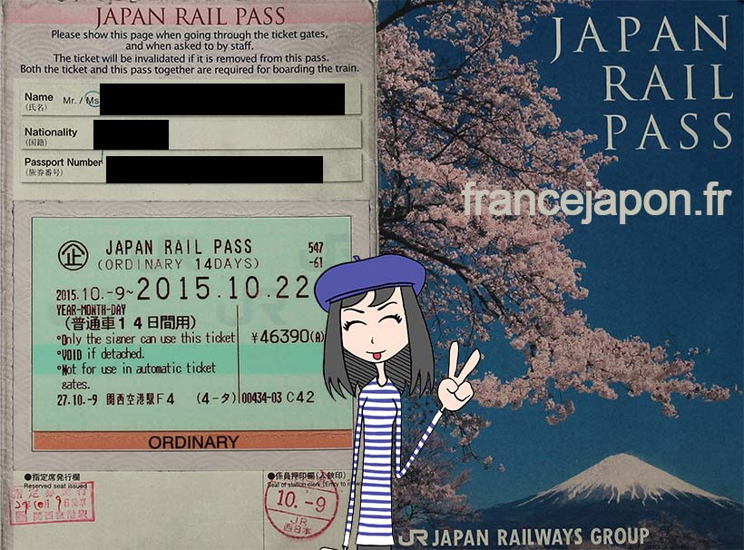 france japon jrp Le Japan Rail Pass jr pass