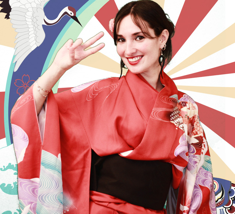 france japon petite francaise kimono seance photo