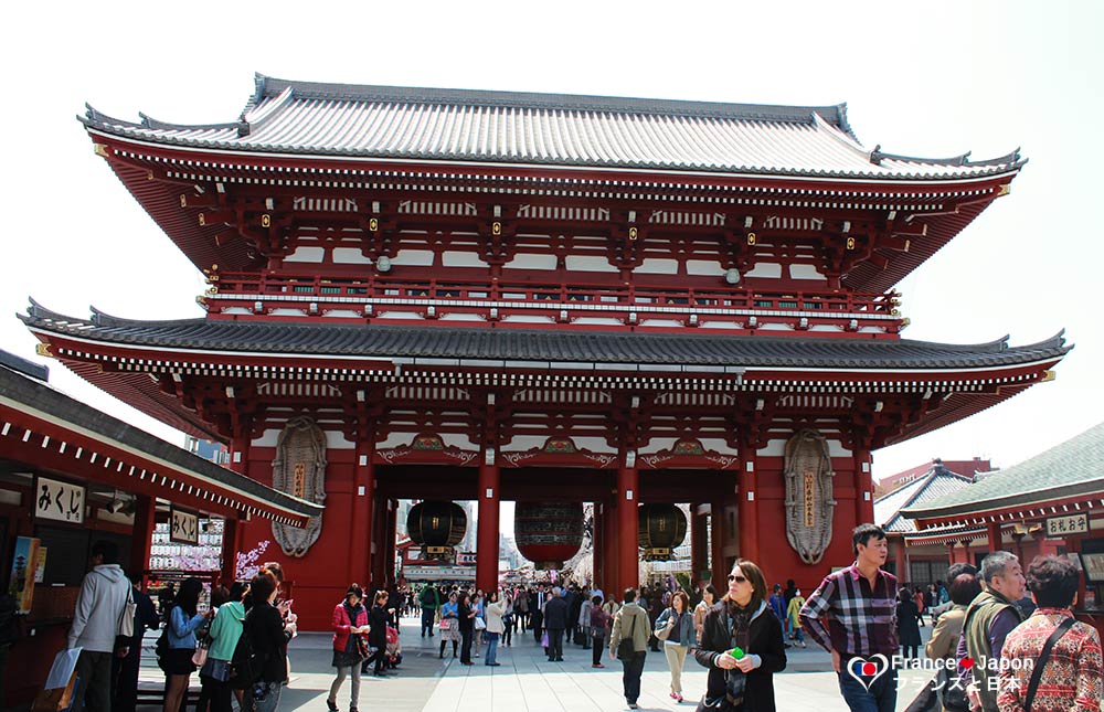 voyage japon tokyo visiter le quartier de asakusa senso ji sensoji