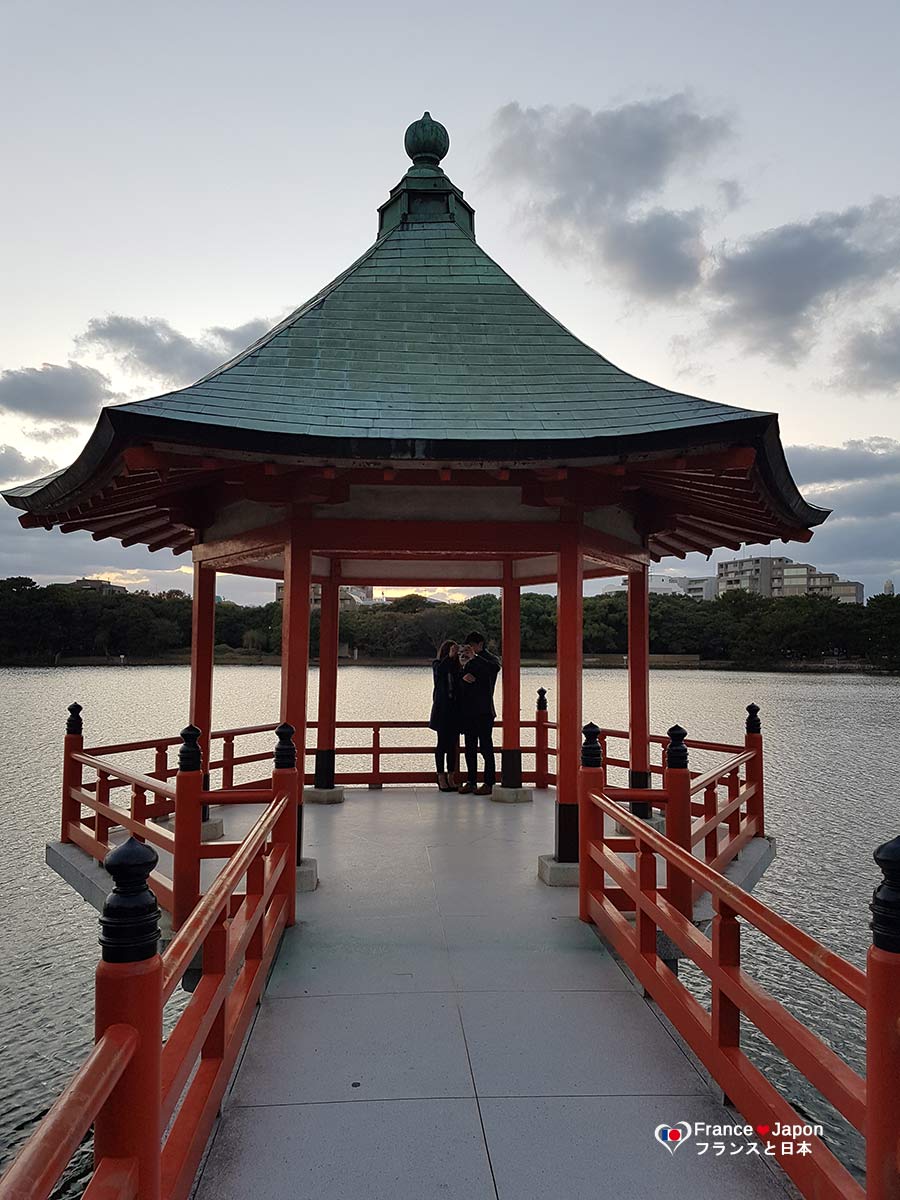 voyage japon visiter fukuoka kyushu fukuoka parc ohori