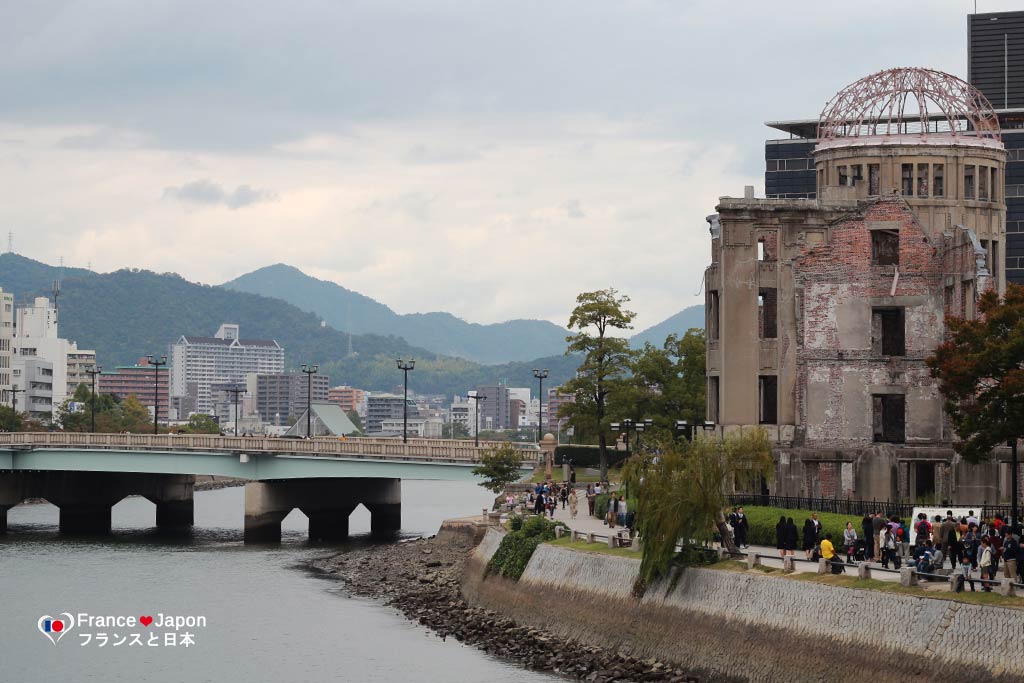 voyage japon visiter hiroshima visiter le dome de genbaku
