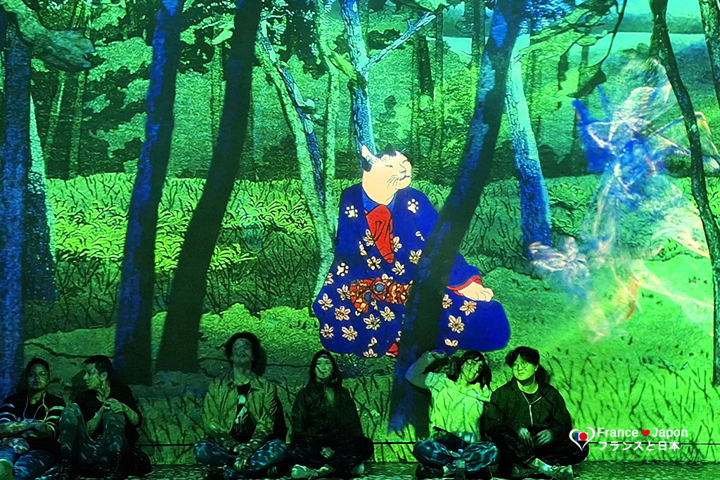 paris visite exposition le japon reve atelier des lumieres